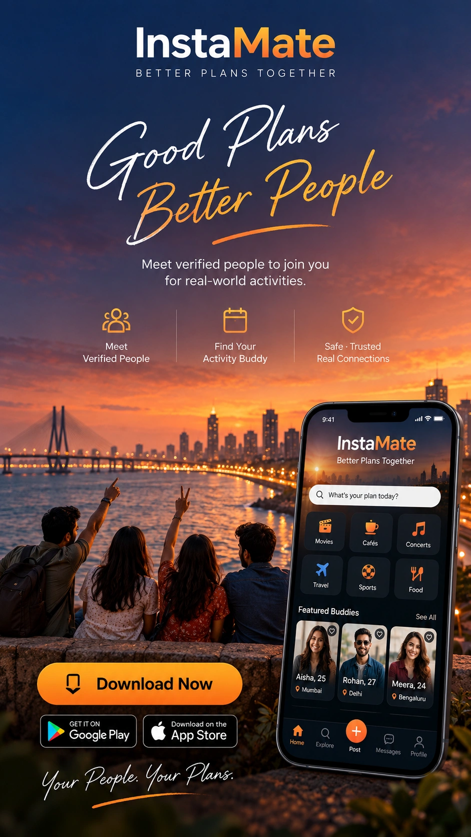 InstaMate Mobile App